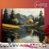 Paisaje de Montaña  - Pintar Números®
