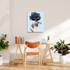 Rosa negra - Pintar Números®