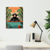 Mono en la bañera - Pintar Números®