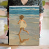 Niña en la playa -  Pintar Números®