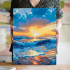 Amanecer en el mar -  Pintar Números