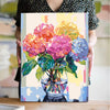 Peonias de Colores -  Pintar Números