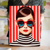 Audrey Hepburn Rojo - Pintar Números®