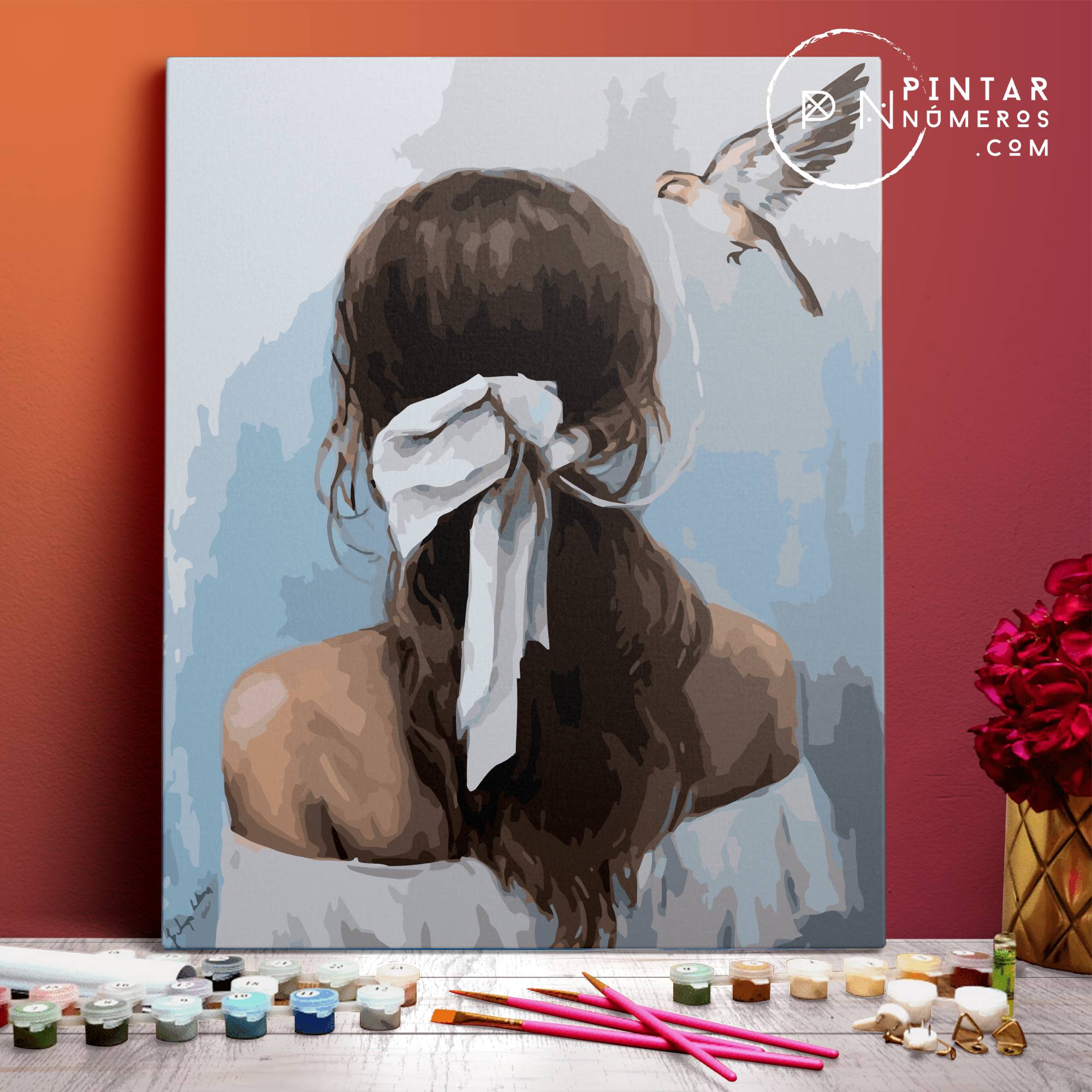 Vuelo de libertad -  Pintar Números®