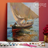 Salir al mar de Joaquín Sorolla - Pintar Números®