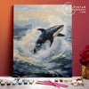Salto de la Ballena - Pintar Números®