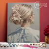 Flores en el pelo - Pintar Números®
