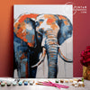 Elefante Artístico - Pintar Números®
