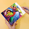 Pack 6 Mini Lienzos - Animales Pop Art