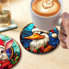 Set 6 Posavasos - Animales Navideños