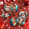 Set 6 Posavasos - Animales Navideños