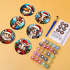 Set 6 Posavasos - Animales Navideños
