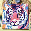 Tigre colorido -  Pintar Números®