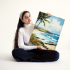 Playa virgen -  Pintar Números®