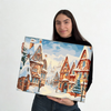 Pueblo en navidad -  Pintar Números®