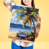Barcas y Palmera - Pintar Números®