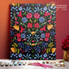 Patrón de Flores -  Pintar Números®