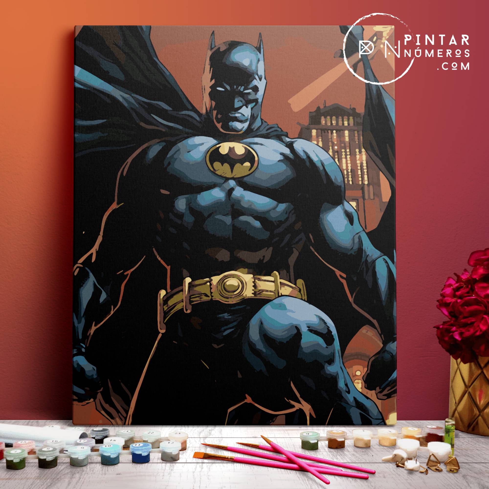 Batman -  Pintar Números