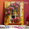 Ventana Amarilla - Pintar Números®