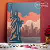 Nova York minimalista  -  Pintar Números