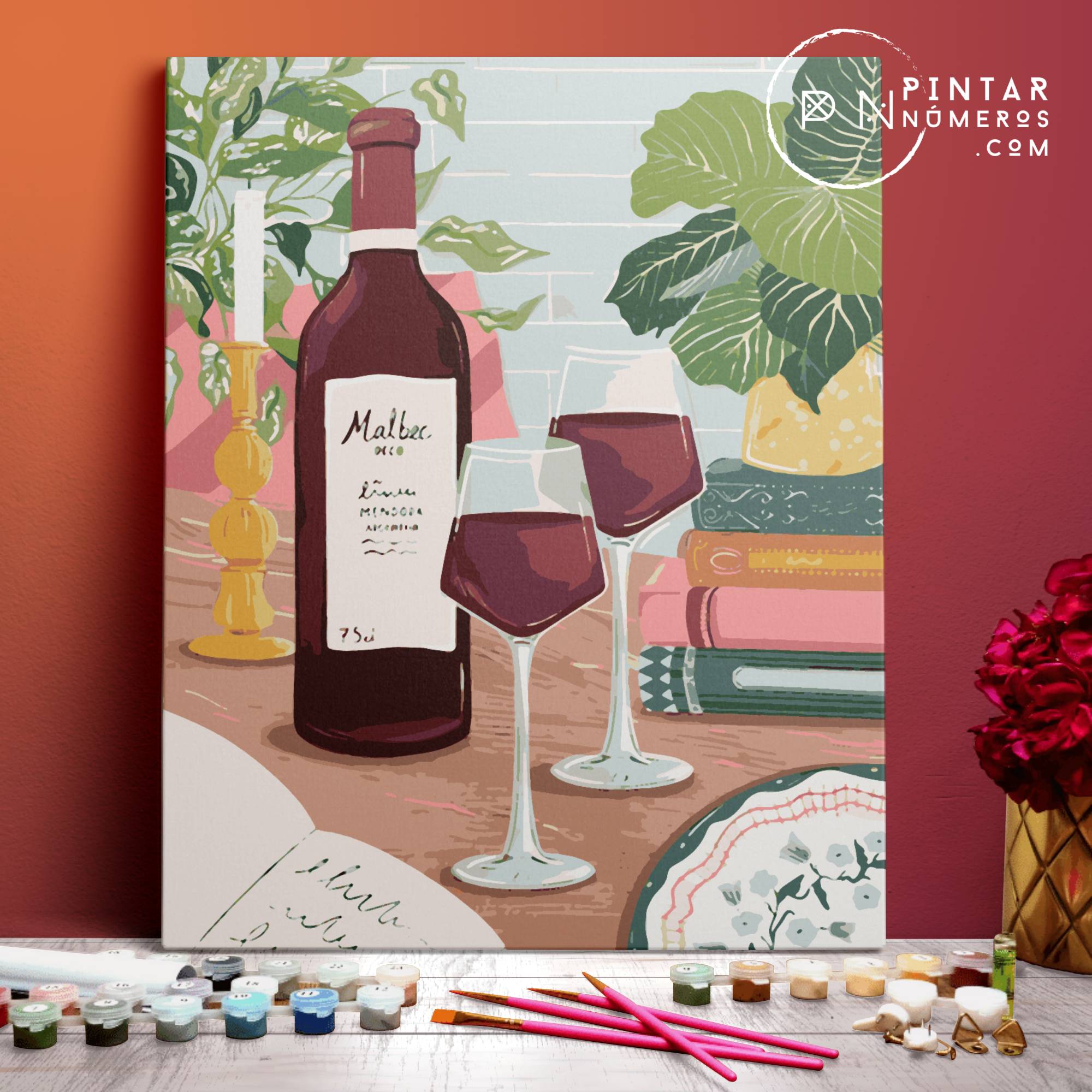 Vinitos -  Pintar Números