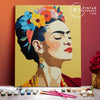 Retrato Frida Kahlo - Pintar Números®
