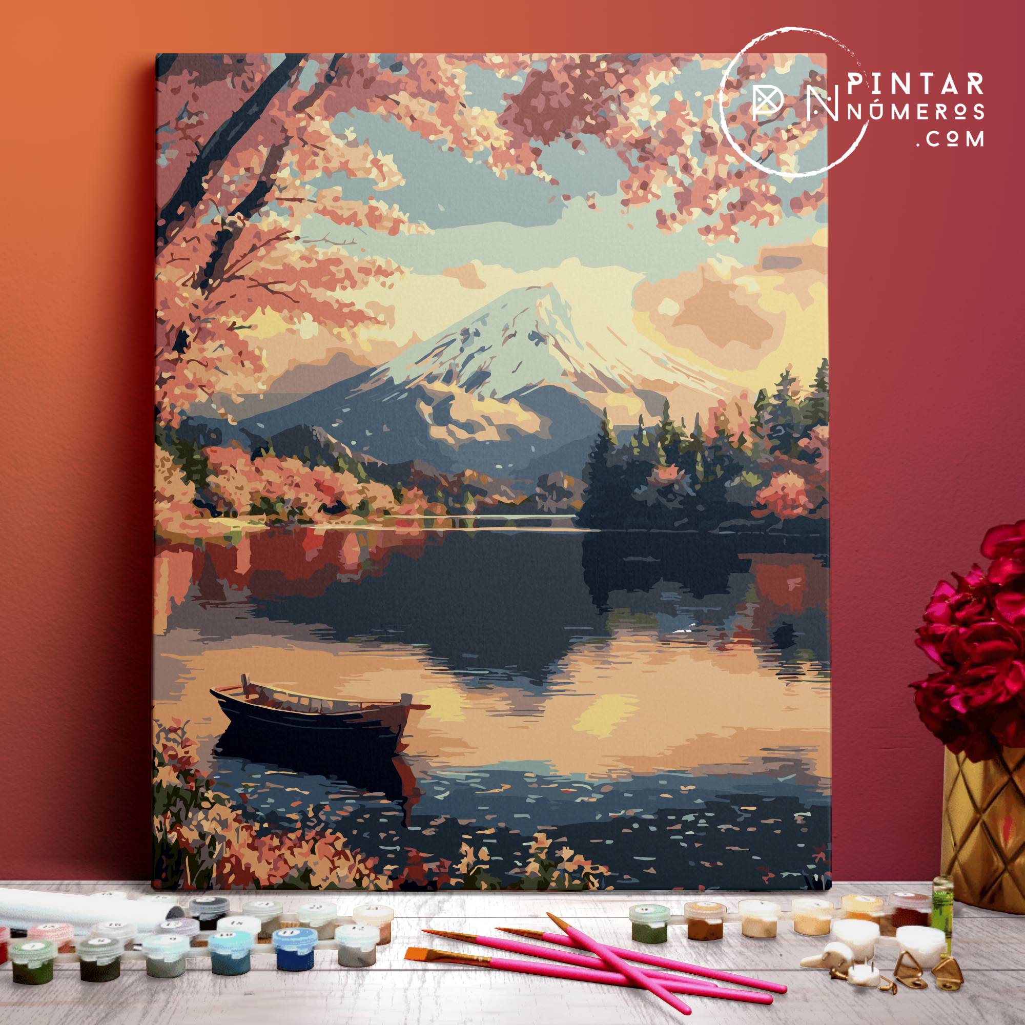 Monte Fuji - Pintar Números®