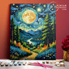 Bosque Van Gogh -  Pintar Números