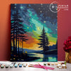 Aurora Boreal -  Pintar Números