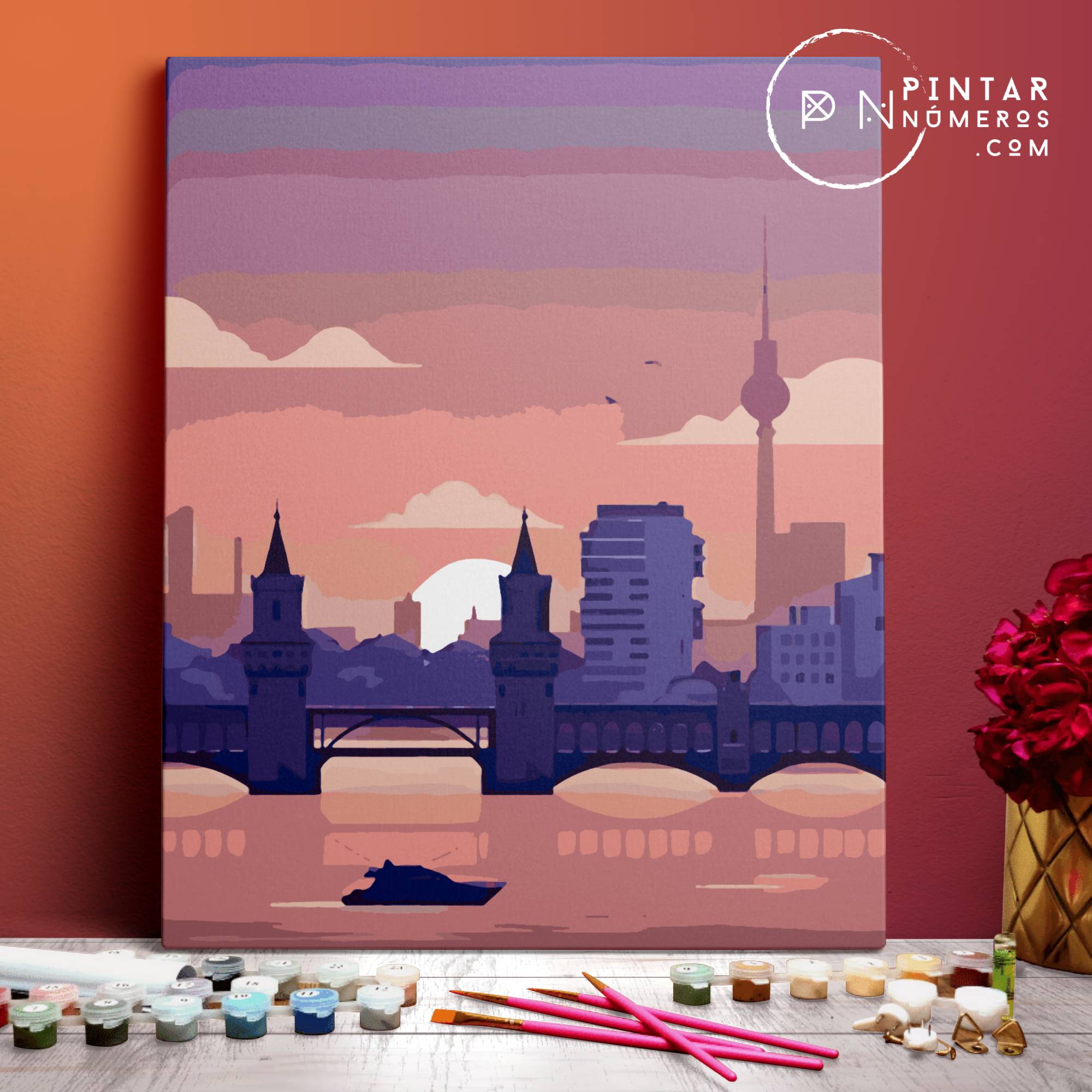 Barlin Minimalista -  Pintar Números