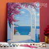 Puerta mediterranea - Pintar Números®