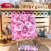 Rosas de color rosa  - Pintar Números®