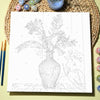 Jarron con flores -  Pintar Números®