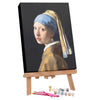 Joven de la perla de Johanes Vermeer - Pintar Números®