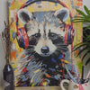 Mapache divertido -  Pintar Números®