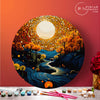 Camino al atardecer - Pintar Números®