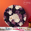 Arte floral morado - Pintar Números®