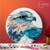 Aguila azul - Pintar Números®