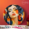 Mujer art deco - Pintar Números®