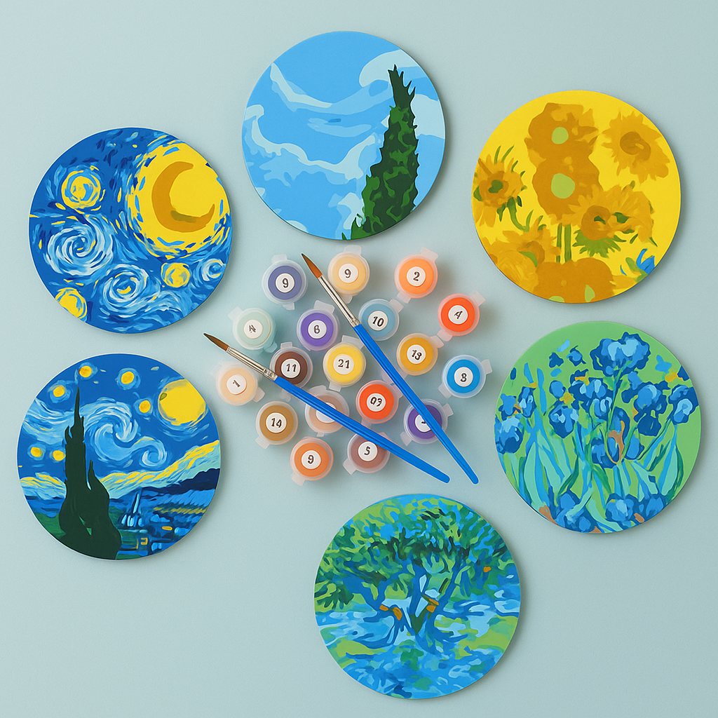 Set 6 Posavasos- Van Gogh