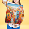 Pueblo Colorido  -  Pintar Números®