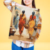 Mujeres Indias - Pintar Números®