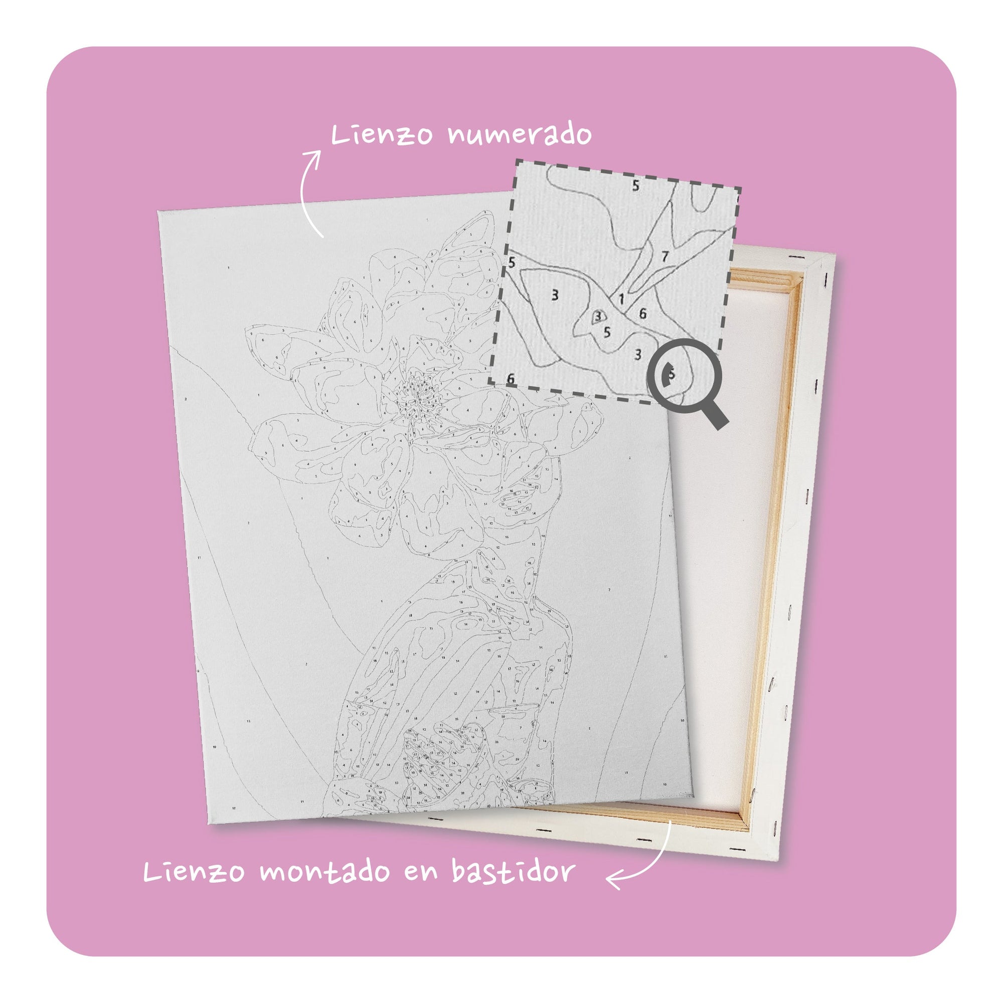 Cuadro Paisaje marino - Pintar Números®