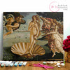 El nacimiento de Venus de Boticceli - Pintar Números®