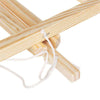 pintar-por-numeros-kit-pinturas-pinceles-lienzo-cuadro-marco-Caballete de Madera - De Sobremesa-Accesorios-