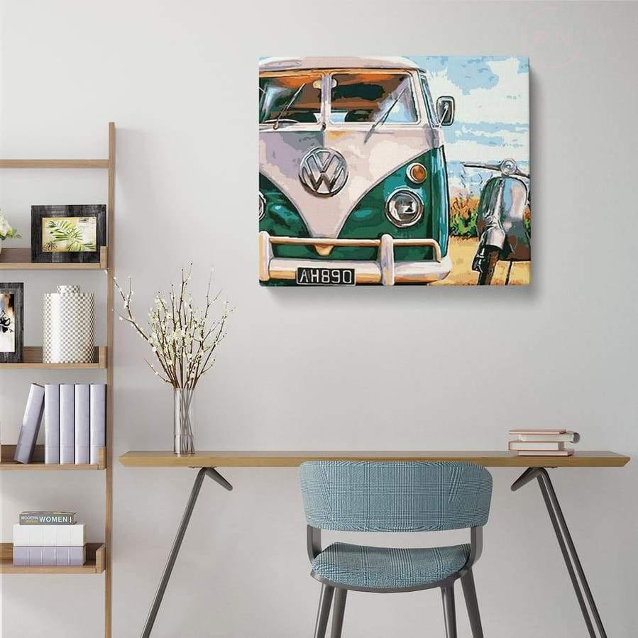 PINTAR NÚMEROS _ Vintage - Pintar por numeros